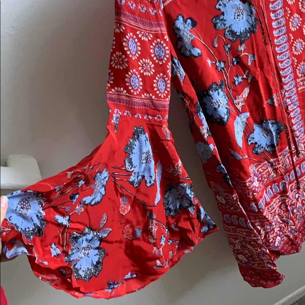 Anthropologie  vanessa Virginia silk dress - Picture 3 of 7